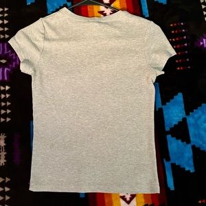 Grey Tight fit Tee